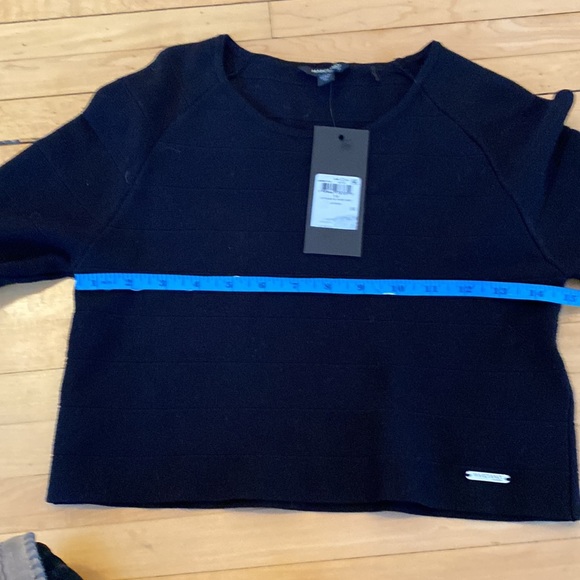 Marciano Guess cropped black sweater 14 - Picture 5 of 6